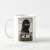 Residenz Woman in Ski Mask Tasse (Links)