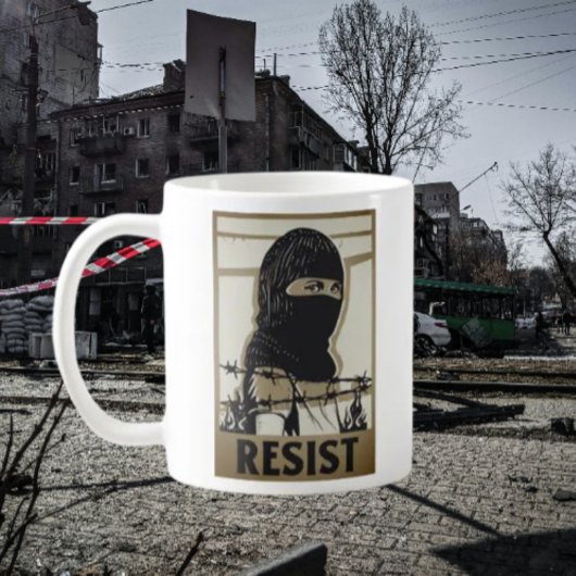Residenz Woman in Ski Mask Tasse