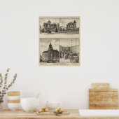 Residenzen, Abilene, Kansas Poster (Küche)