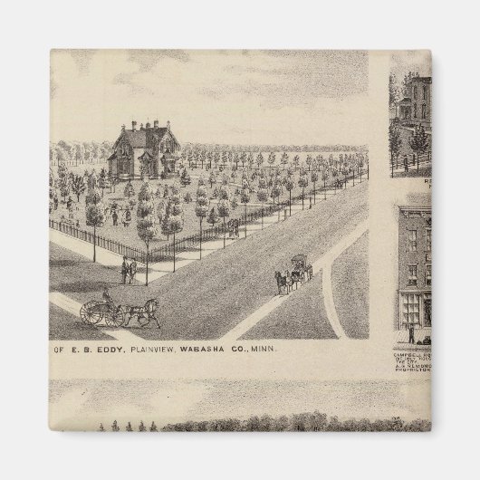 Residenzen, Bauernhof, Minnesota Magnet (Vorne)