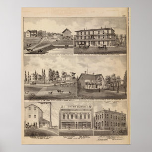 Residenzen, Betriebe und Unternehmen, Minnesota Poster