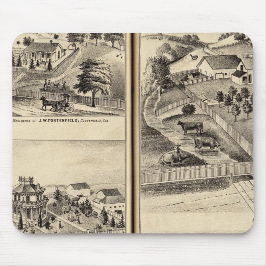 Residenzen der GD Heald, JM Bowles Mousepad (Vorne)