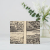 Residenzen Franklin Bedwell Postkarte (Stehend Vorderseite)