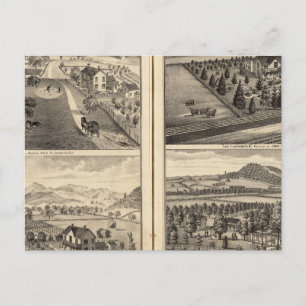 Residenzen Franklin Bedwell Postkarte