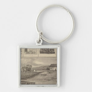 Residenzen, Gebäude & Kirchen Schlüsselanhänger