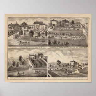 Residenzen Greenwood, Carroll, Minnesota Poster