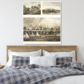 Residenzen Gregory House, Doane, Thompson Leinwanddruck (Insitu (Schlafzimmer))
