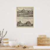 Residenzen Haddon House, Kaighn und Gurney Poster (Küche)