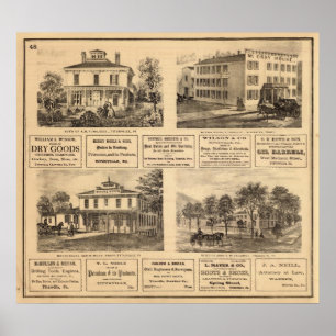 Residenzen, Hotels, Titusville, Franklin Poster