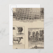 Residenzen in Kansas Postkarte (Vorne/Hinten)