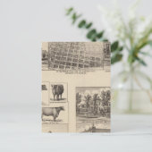 Residenzen in Kansas Postkarte (Stehend Vorderseite)