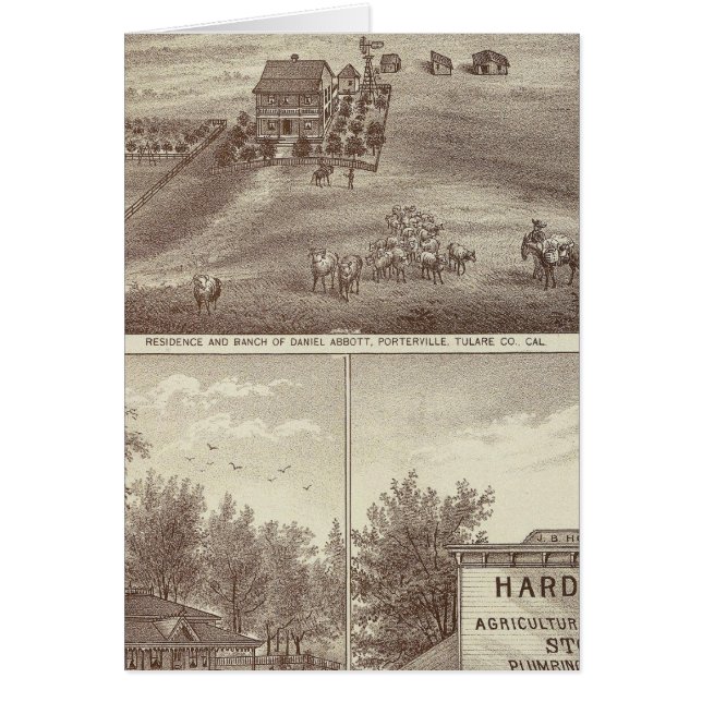 Residenzen in Porterville, Geschäft (Vorne)