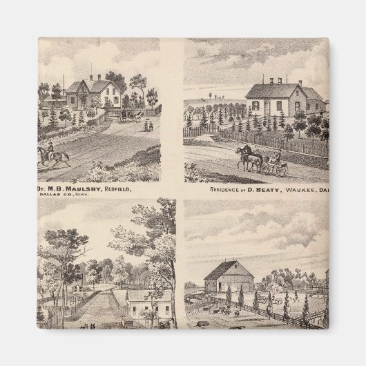 Residenzen in Redfield Magnet (Vorne)