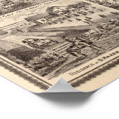 Residenzen in Redfield Poster (Ecke)