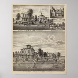 Residenzen in Rochester, Minnesota Poster