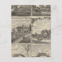 Residenzen, landwirtschaftliche Betriebe, Müll in 