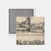 Residenzen, Minnesota 2 Magnet (Vorderseite/Rückseite)