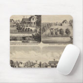 Residenzen, Minnesota 2 Mousepad (Mit Mouse)
