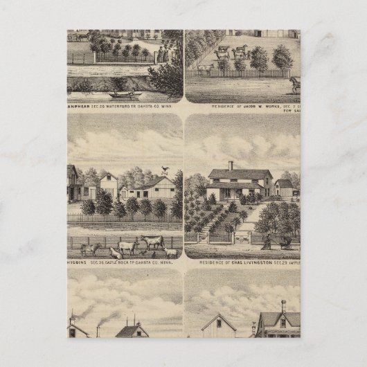 Residenzen, Minnesota 2 Postkarte (Vorderseite)