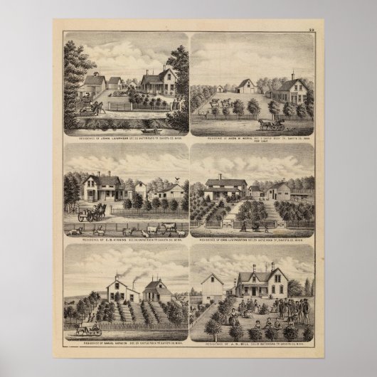 Residenzen, Minnesota 3 Poster (Vorne)