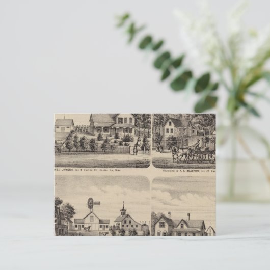 Residenzen, Minnesota 3 Postkarte (Stehend Vorderseite)