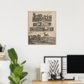 Residenzen, Minnesota 4 Poster (Heimbüro)