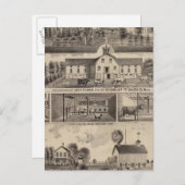 Residenzen, Minnesota 4 Postkarte (Vorne/Hinten)