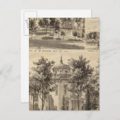 Residenzen, Minnesota Postkarte (Vorne/Hinten)