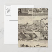 Residenzen, Minnesota Postkarte (Vorne/Hinten)