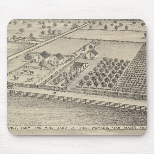 Residenzen, Schwarzer Bahnhof Mousepad (Vorne)
