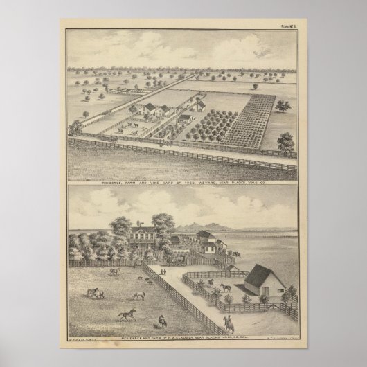 Residenzen, Schwarzer Bahnhof Poster (Vorne)