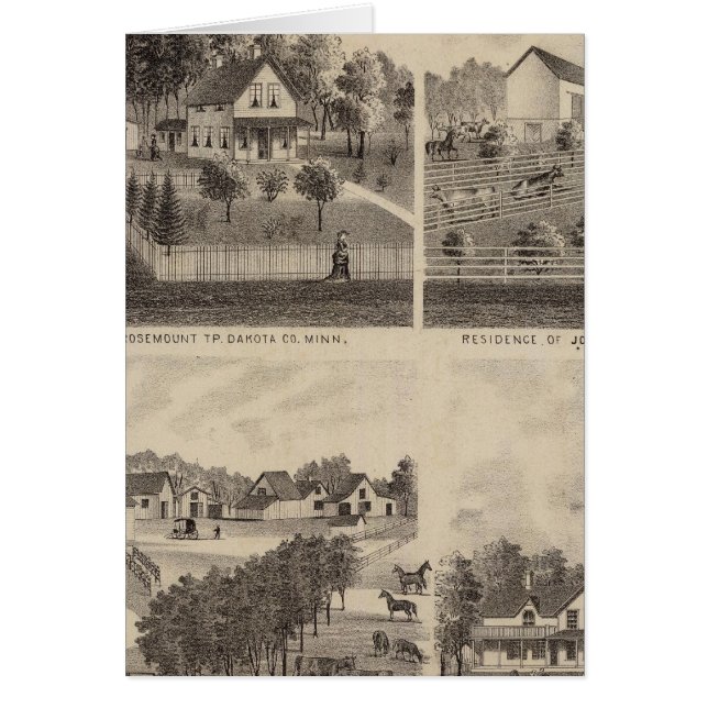 Residenzen und Barns, Minnesota (Vorne)