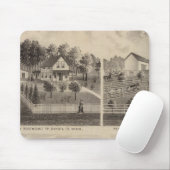 Residenzen und Barns, Minnesota Mousepad (Mit Mouse)