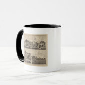 Residenzen und Barns, Minnesota Tasse (Vorderseite Links)