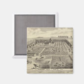 Residenzen und Büro, Douglas Tp Magnet (Vorderseite/Rückseite)