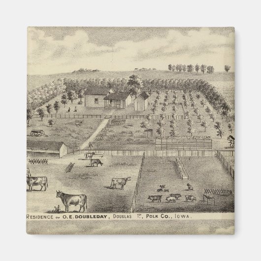 Residenzen und Büro, Douglas Tp Magnet (Vorne)