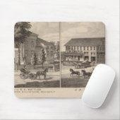 Residenzen und Fabrik in Bennington Mousepad (Mit Mouse)
