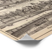 Residenzen und Gebäude in Poplar Grove Poster (Ecke)