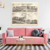 Residenzen und Geschäfte in Zumbrota und Norwegen Leinwanddruck (Insitu (Wohnzimmer))