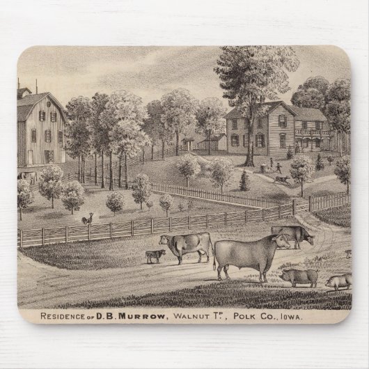 Residenzen von DB Murrow und Geo Crawford Mousepad (Vorne)