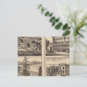 Residenzen von DD Phillips, C-Lee Lambert Postkarte (Stehend Vorderseite)