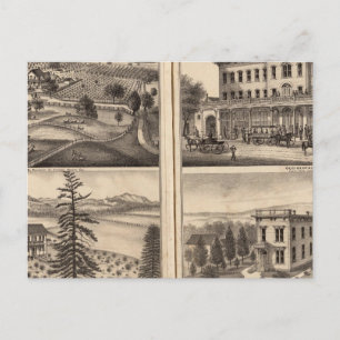 Residenzen von DD Phillips, C-Lee Lambert Postkarte