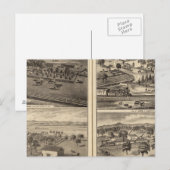 Residenzen von Robert Crane, EL Davis Postkarte (Vorne/Hinten)