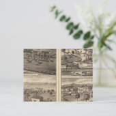 Residenzen von Robert Crane, EL Davis Postkarte (Stehend Vorderseite)