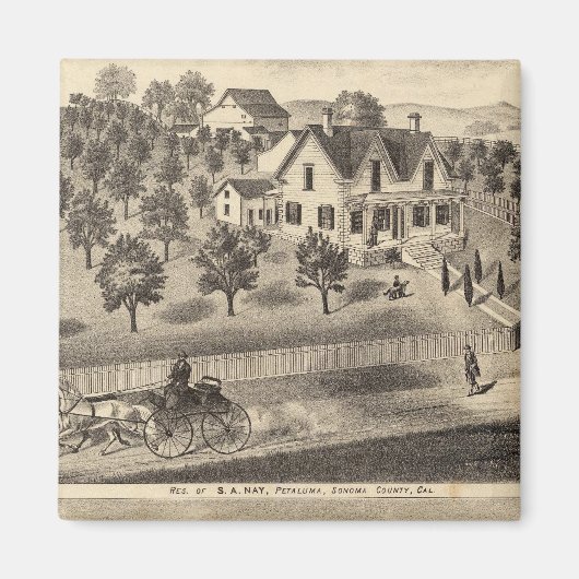 Residenzen von SA Nay und DM Winans Magnet (Vorne)