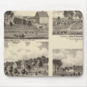 Residenzen von Swallow Mousepad