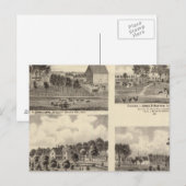 Residenzen von Swallow Postkarte (Vorne/Hinten)