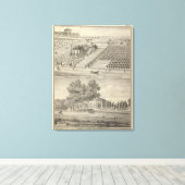 Residenzen Woodland, Ritter Landung Leinwanddruck (Insitu (Holzboden))