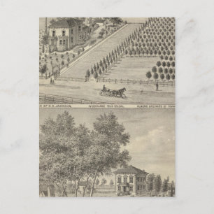 Residenzen Woodland, Ritter Landung Postkarte