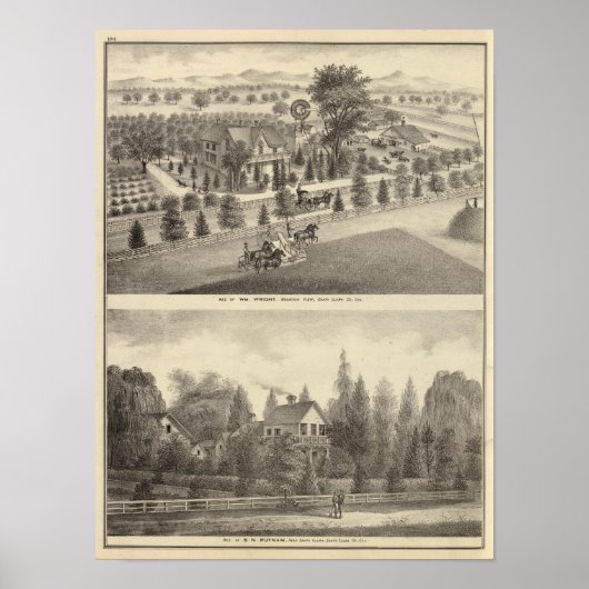 Residenzen Wright, Putnam Poster (Vorne)
